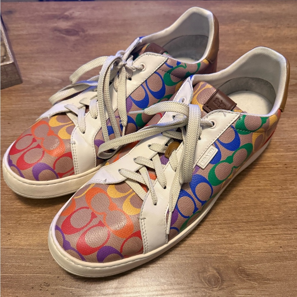 Coach Rainbow Pride Men’s Sneakers